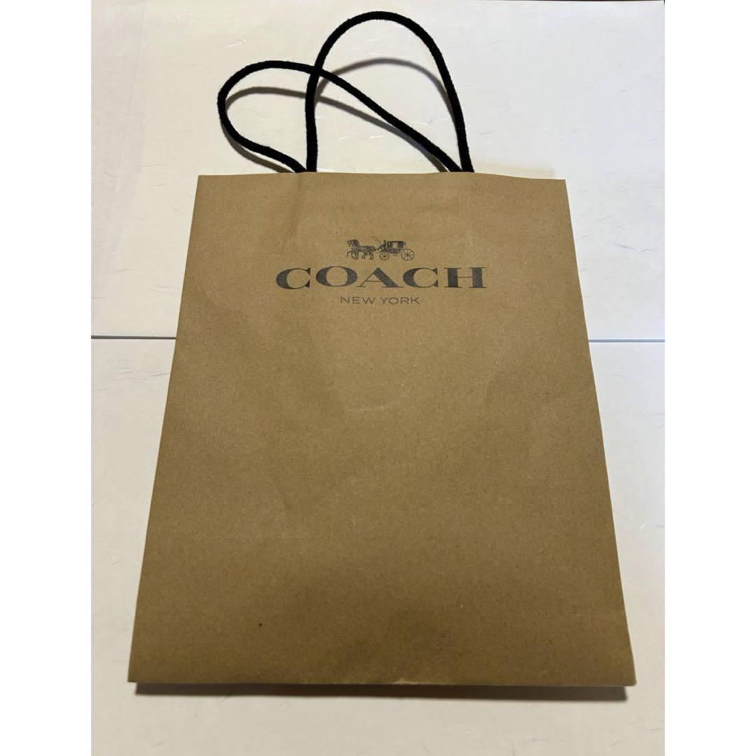 COACH(コーチ)のCOACH コーチ 紙袋 ショップ袋 インテリア/住まい/日用品のインテリア/住まい/日用品 その他(その他)の商品写真