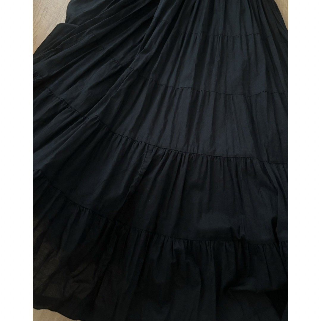 MARIHA(マリハ)のMARIHA/マリハ　草原の虹のドレス　ワンピース　黒 レディースのワンピース(ひざ丈ワンピース)の商品写真