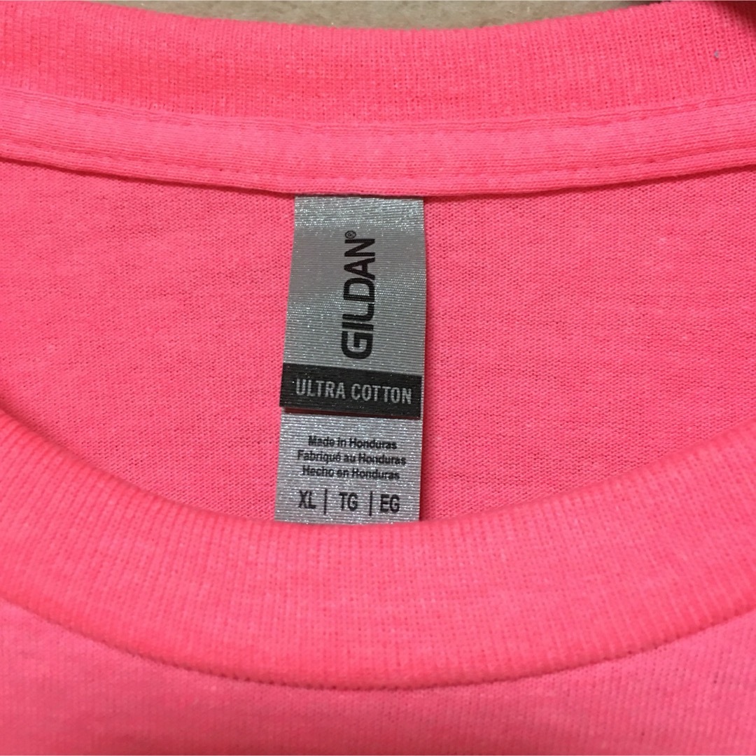 GILDAN(ギルタン)の新品 GILDAN ギルダン 半袖Tシャツ セーフティピンク XL メンズのトップス(Tシャツ/カットソー(半袖/袖なし))の商品写真