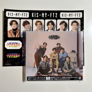 キスマイフットツー(Kis-My-Ft2)のKis-My-Ft2 Synopsis 通常盤　動画シリアル、ステッカー付き(ポップス/ロック(邦楽))