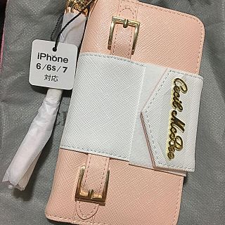 セシルマクビー(CECIL McBEE)のCECIL McBEE☆最新☆iPhoneケース☆ロゴ☆ピンク☆新品☆(iPhoneケース)