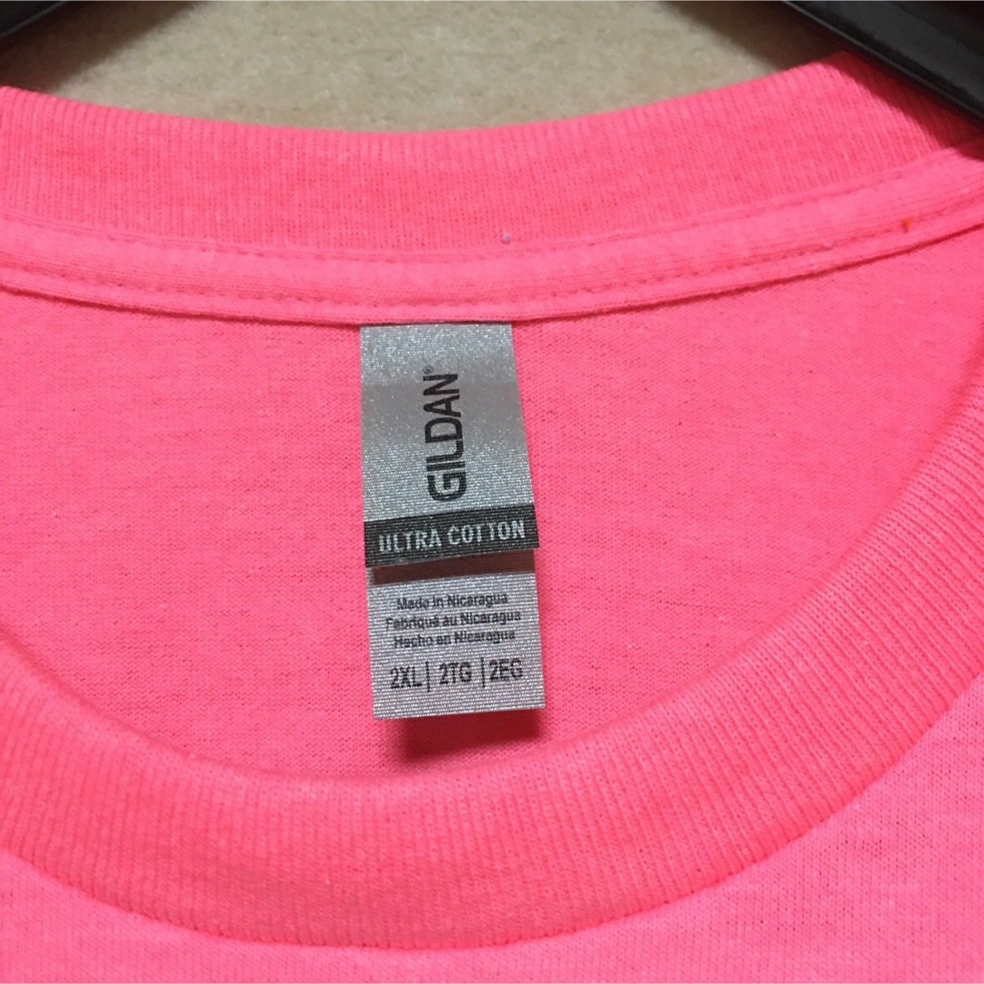 GILDAN(ギルタン)の新品 GILDAN ギルダン 半袖Tシャツ セーフティピンク 2XL メンズのトップス(Tシャツ/カットソー(半袖/袖なし))の商品写真