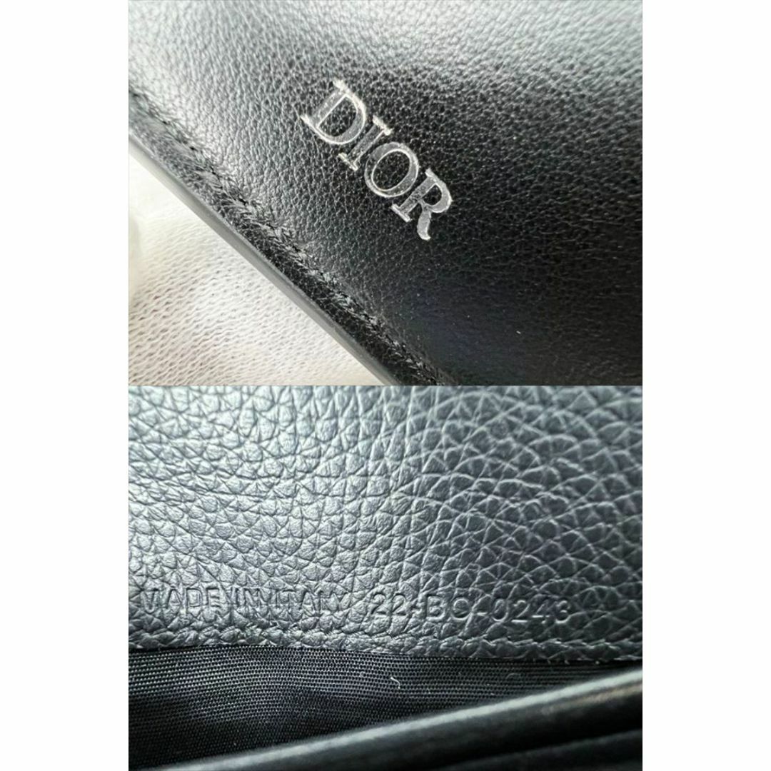 Dior(ディオール)の現行　美品　DIOR　CD　アイコン　バーティカル　2つ折りウォレット　長財布 メンズのファッション小物(長財布)の商品写真