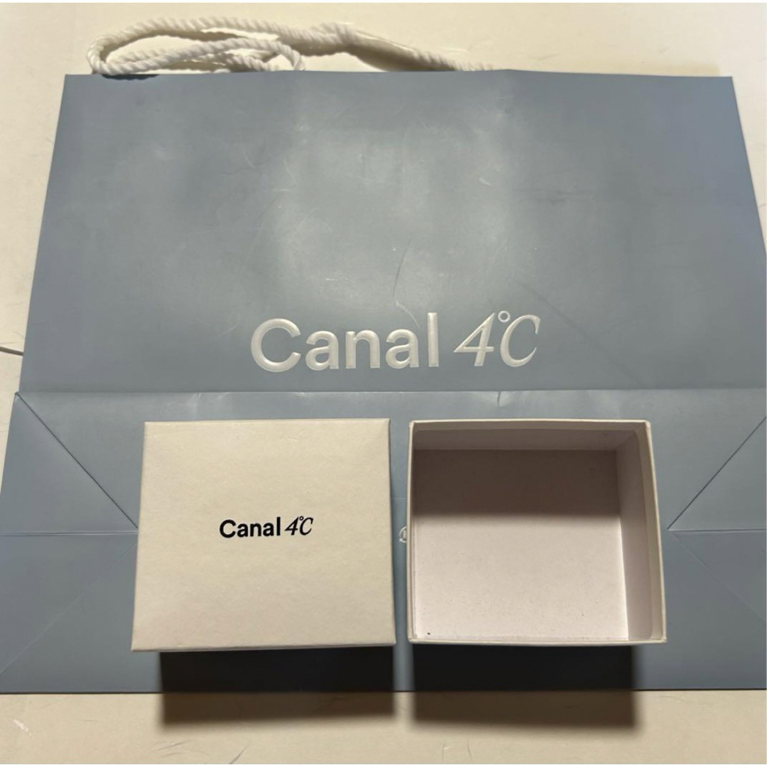 4℃(ヨンドシー)のCanal 4℃ 紙袋 箱  レディースのバッグ(ショップ袋)の商品写真