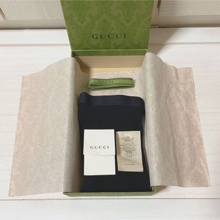 Gucci - 日曜日まで限定価格☆GUCCI GGロゴ入りブラックタイツ