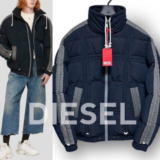 ディーゼル(DIESEL)の新品 DIESEL ディーゼル 撥水加工 キルティング 中綿 ジャケット L(ブルゾン)