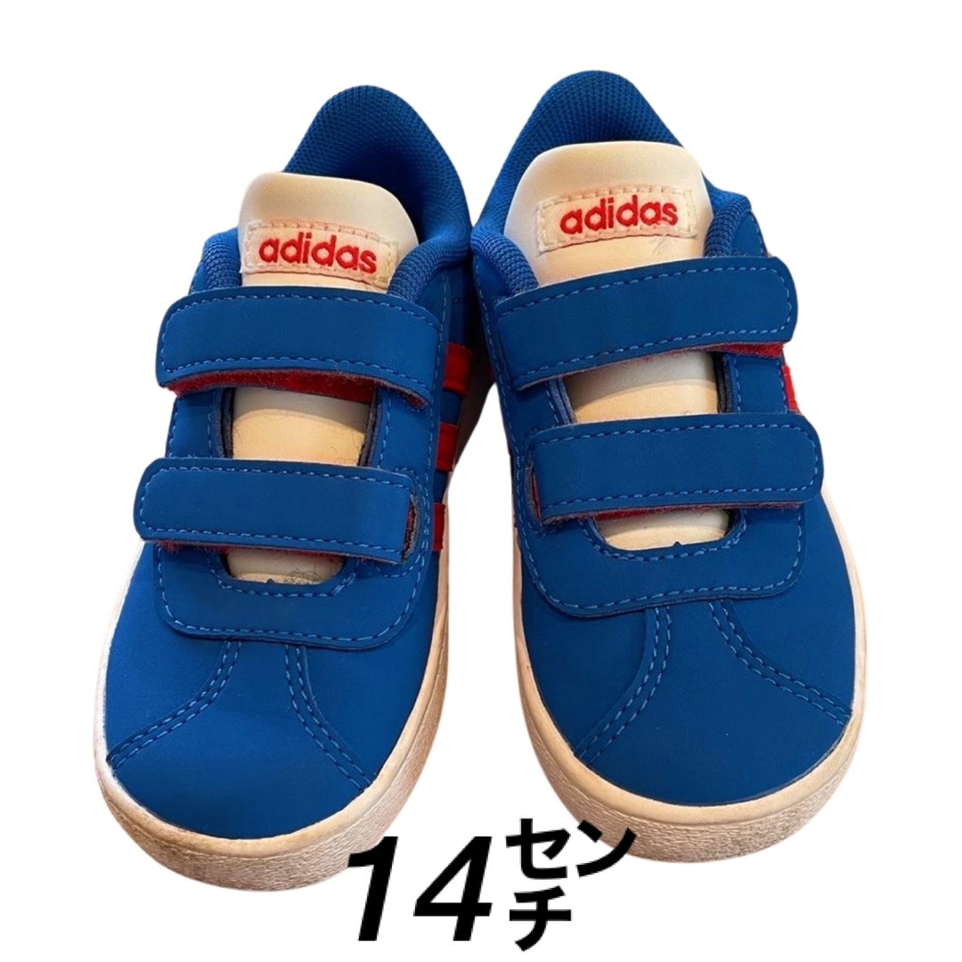 adidas(アディダス)のadidas キッズシューズ　14㌢ キッズ/ベビー/マタニティのベビー靴/シューズ(~14cm)(スニーカー)の商品写真