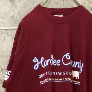 Hardee County ウシ USA輸入 アメカジ Tシャツ(Tシャツ/カットソー(半袖/袖なし))