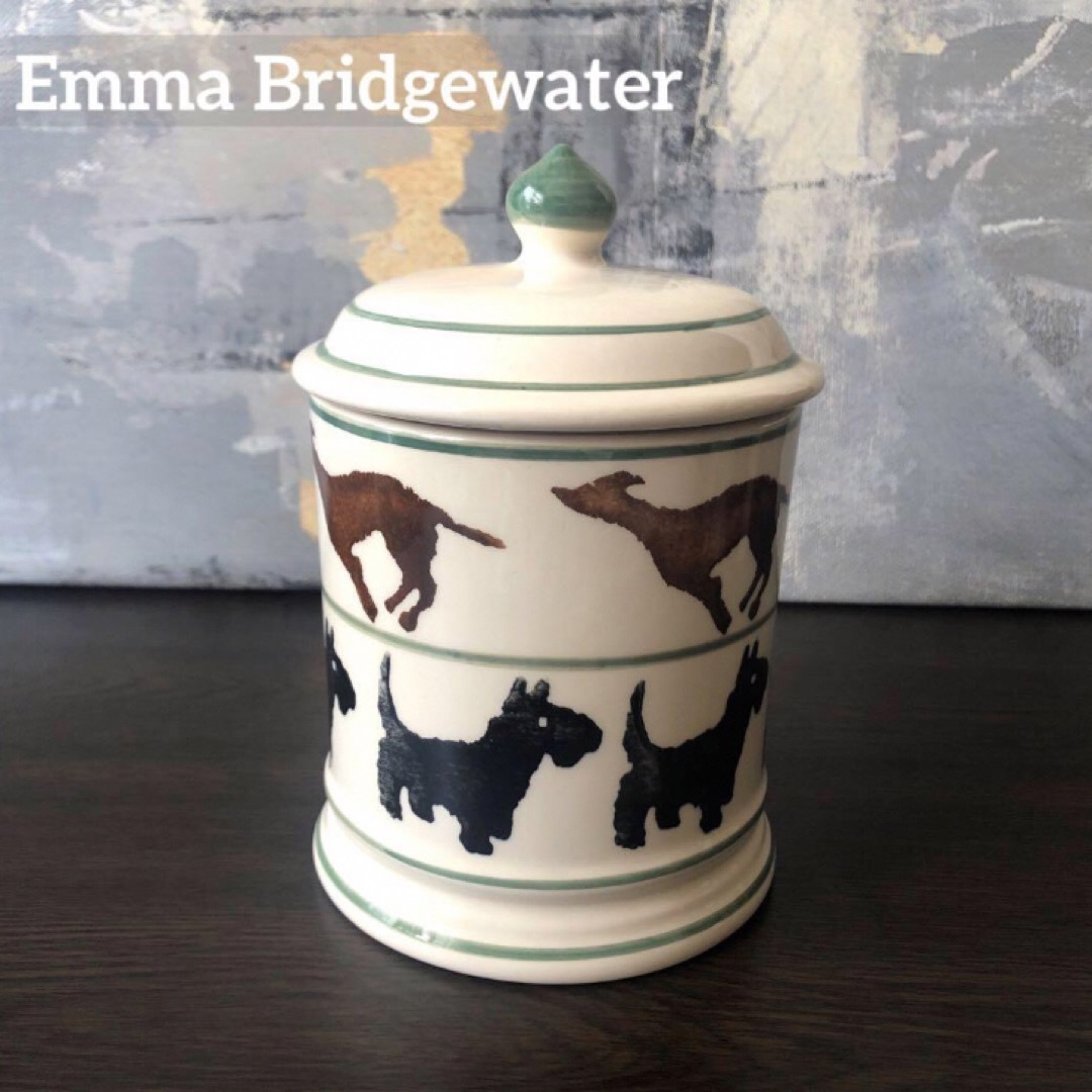 英国製　Emma Bridgewater 陶器製 キャニスター 初期  希少品 インテリア/住まい/日用品のインテリア小物(置物)の商品写真