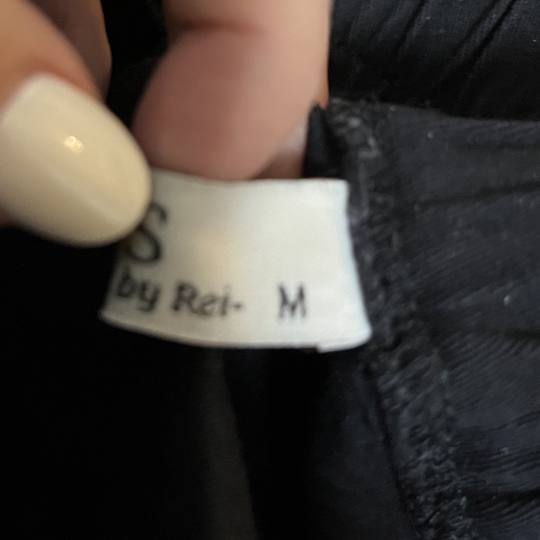 ロングスカート Mサイズ 黒 マキシ チノ レディースのスカート(ロングスカート)の商品写真