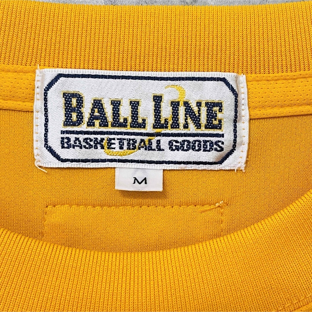 BALL LINE Tシャツ　バスケットボール　M オレンジ メンズのトップス(Tシャツ/カットソー(半袖/袖なし))の商品写真