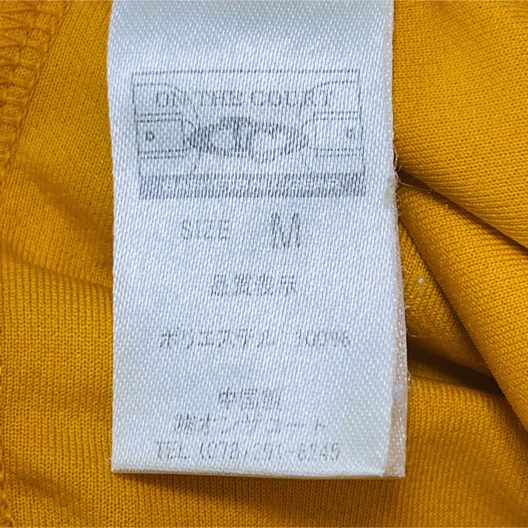 BALL LINE Tシャツ　バスケットボール　M オレンジ メンズのトップス(Tシャツ/カットソー(半袖/袖なし))の商品写真