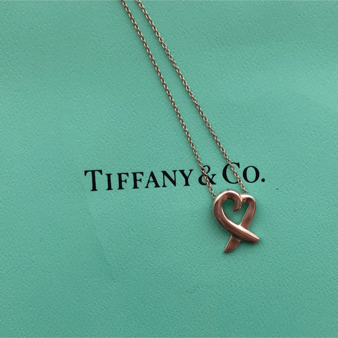 Tiffany & Co.(ティファニー)の箱付き♡美品♡ティファニー　ネックレス　ラビングハート　シルバー　ペンダント レディースのアクセサリー(ネックレス)の商品写真