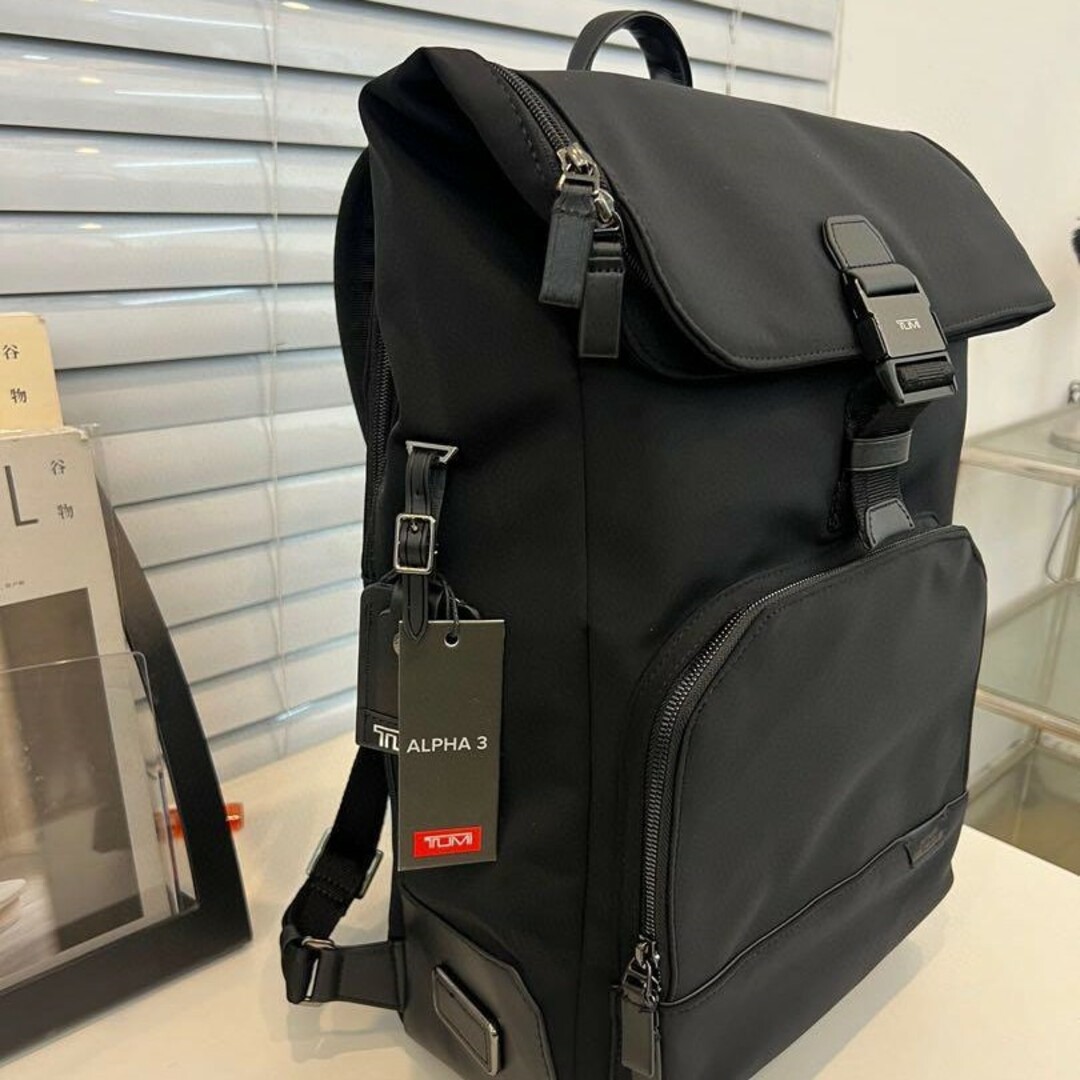 TUMI(トゥミ)の美品トゥミ オズボーン ロール・トップ 6602021 バッグ リュック メンズのバッグ(バッグパック/リュック)の商品写真