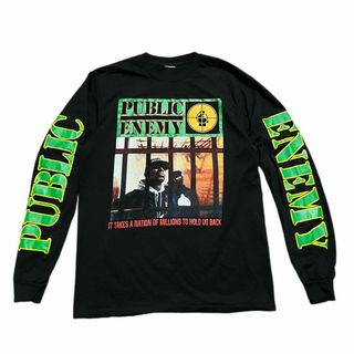 90s 00s PUBLIC ENEMY ロンt ラップtシャツ