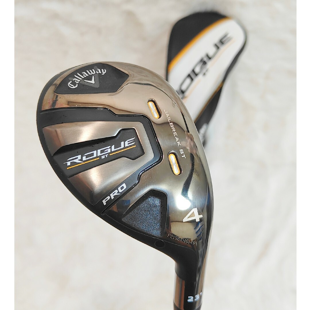 Callaway(キャロウェイ)の【美品】ローグ　ROGUE ST PRO 4U カーボンS　カバー付 スポーツ/アウトドアのゴルフ(クラブ)の商品写真