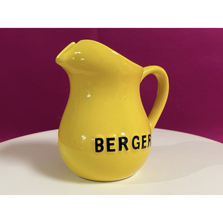 【Bistrot ピッチャー*カラフ】BERGER ベルジェイエロー 陶器(食器)