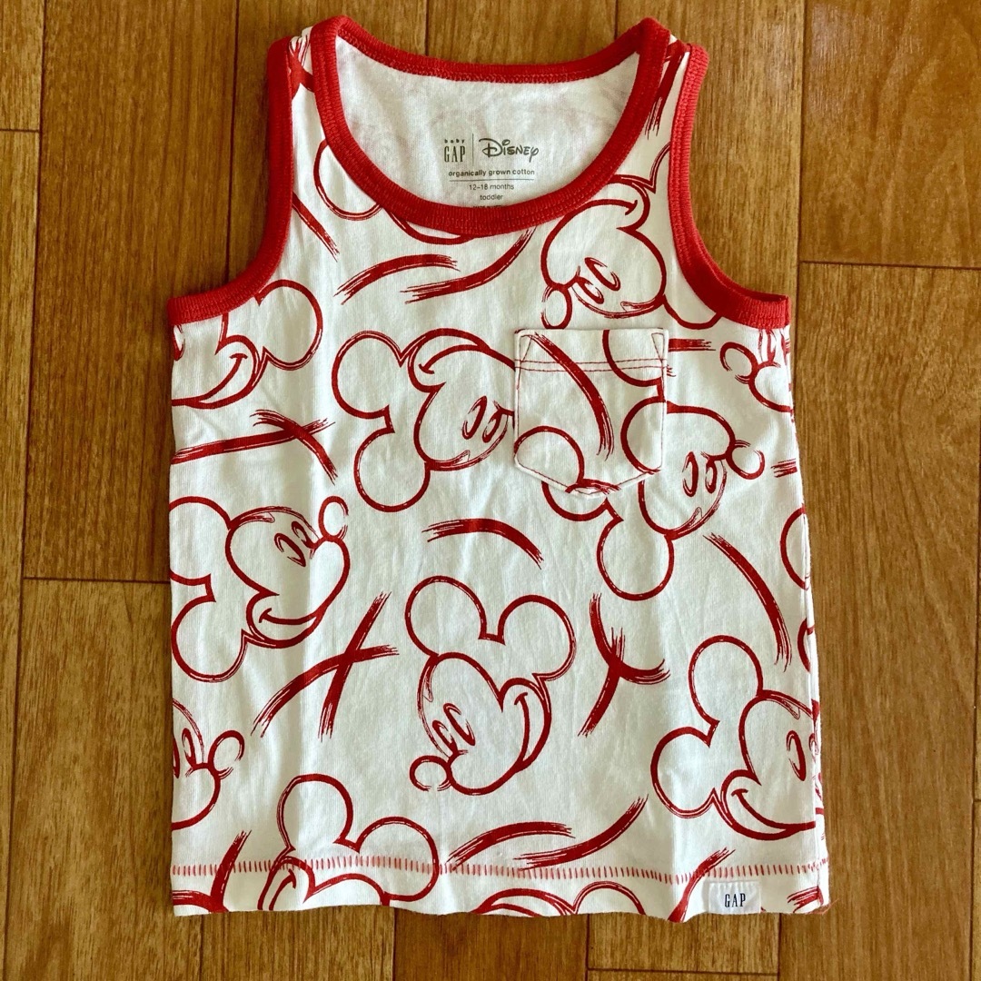 babyGAP(ベビーギャップ)のbaby GAP Disney タンクトップ キッズ/ベビー/マタニティのキッズ服男の子用(90cm~)(Tシャツ/カットソー)の商品写真