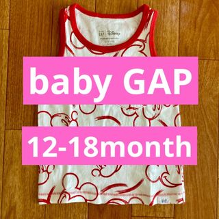 ベビーギャップ(babyGAP)のbaby GAP Disney タンクトップ(Tシャツ/カットソー)