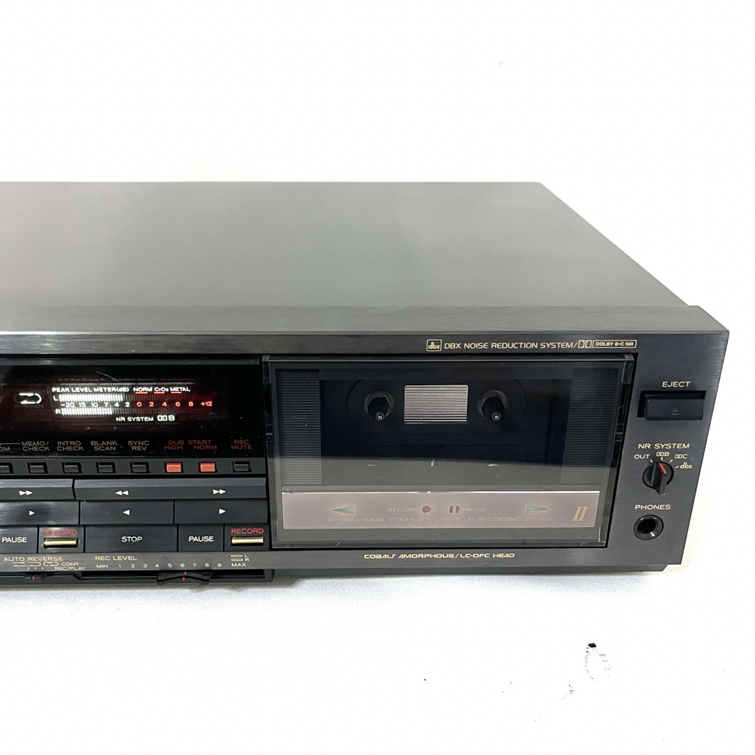 【美品☆動作確認済】TEAC   WリバースカセットデッキW-990RX スマホ/家電/カメラのオーディオ機器(その他)の商品写真