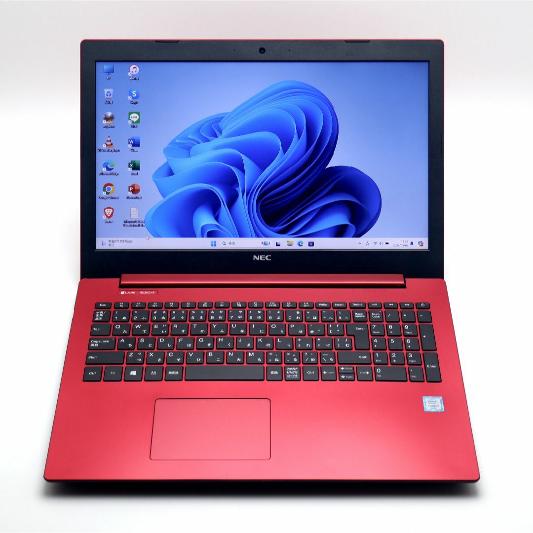 NEC(エヌイーシー)のNEC ノートパソコン Core i7 Windows11 SSD オフィス搭載 スマホ/家電/カメラのPC/タブレット(ノートPC)の商品写真