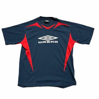 アンブロ(UMBRO)の90~00s UMBROゲームシャツarchiveテックy2kヴィンテージ古着(Tシャツ/カットソー(半袖/袖なし))