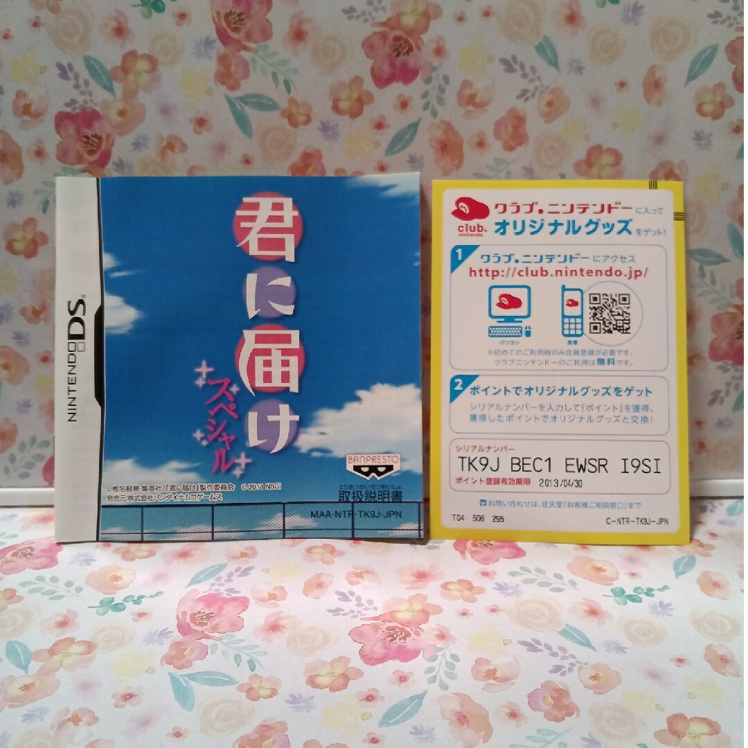 君に届け スペシャル　DS エンタメ/ホビーのゲームソフト/ゲーム機本体(携帯用ゲームソフト)の商品写真