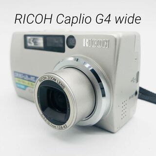 【完動品】RICOH Caplio G4 wide デジタルカメラ 動作確認済み(コンパクトデジタルカメラ)