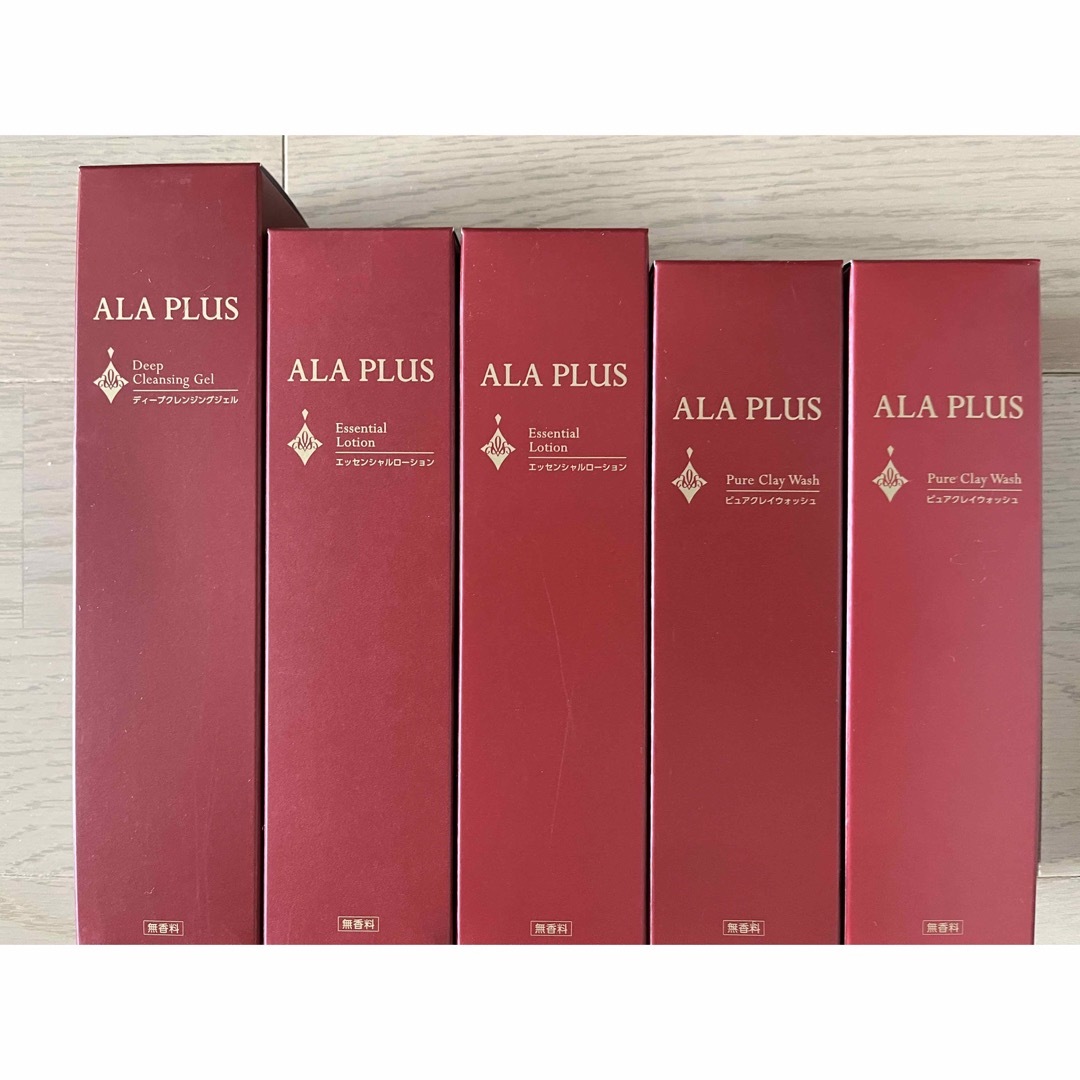 ALA(アラ)のALA PLUS アラプラス　スキンケア3種5点セット コスメ/美容のスキンケア/基礎化粧品(化粧水/ローション)の商品写真