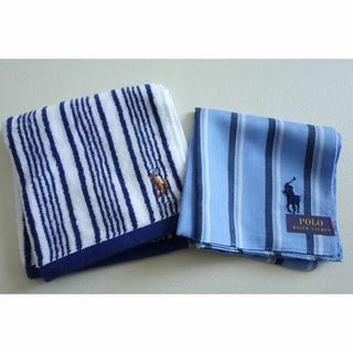 新品 RALPH LAUREN ラルフローレン ハンカチ&タオルハンカチ セット