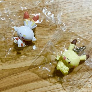 ポケモン(ポケモン)の★新品未開封　ポケピース すやすやマスコット Part1 ヒバニー　ピカチュウ(キャラクターグッズ)