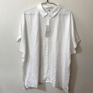 ユニクロ(UNIQLO)のユニクロ レーヨンブラウス(シャツ/ブラウス(半袖/袖なし))