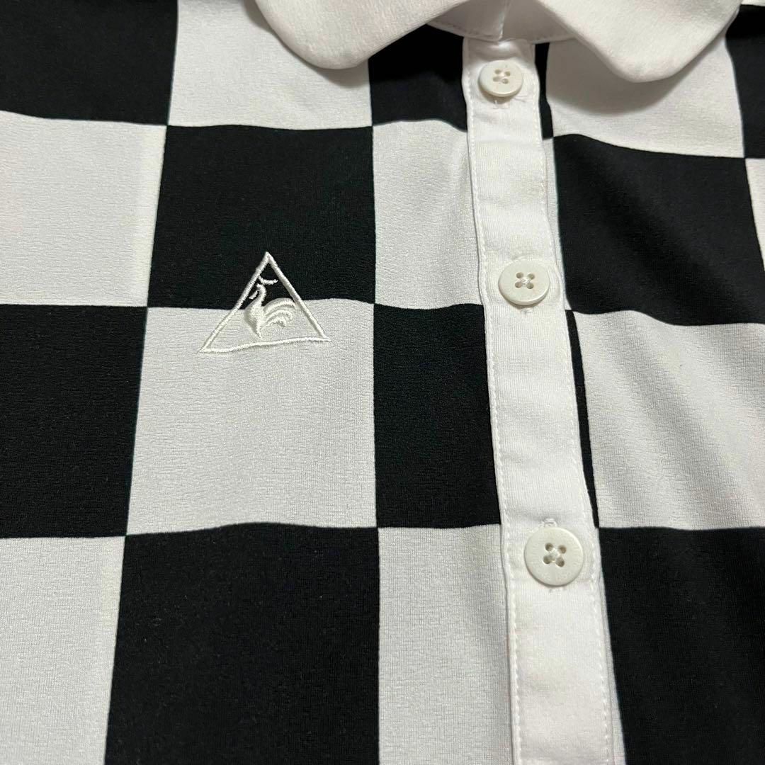 le coq sportif(ルコックスポルティフ)の美品 LECOQ GOLF ルコック ゴルフウエアー ワンピース　チェック スポーツ/アウトドアのゴルフ(ウエア)の商品写真