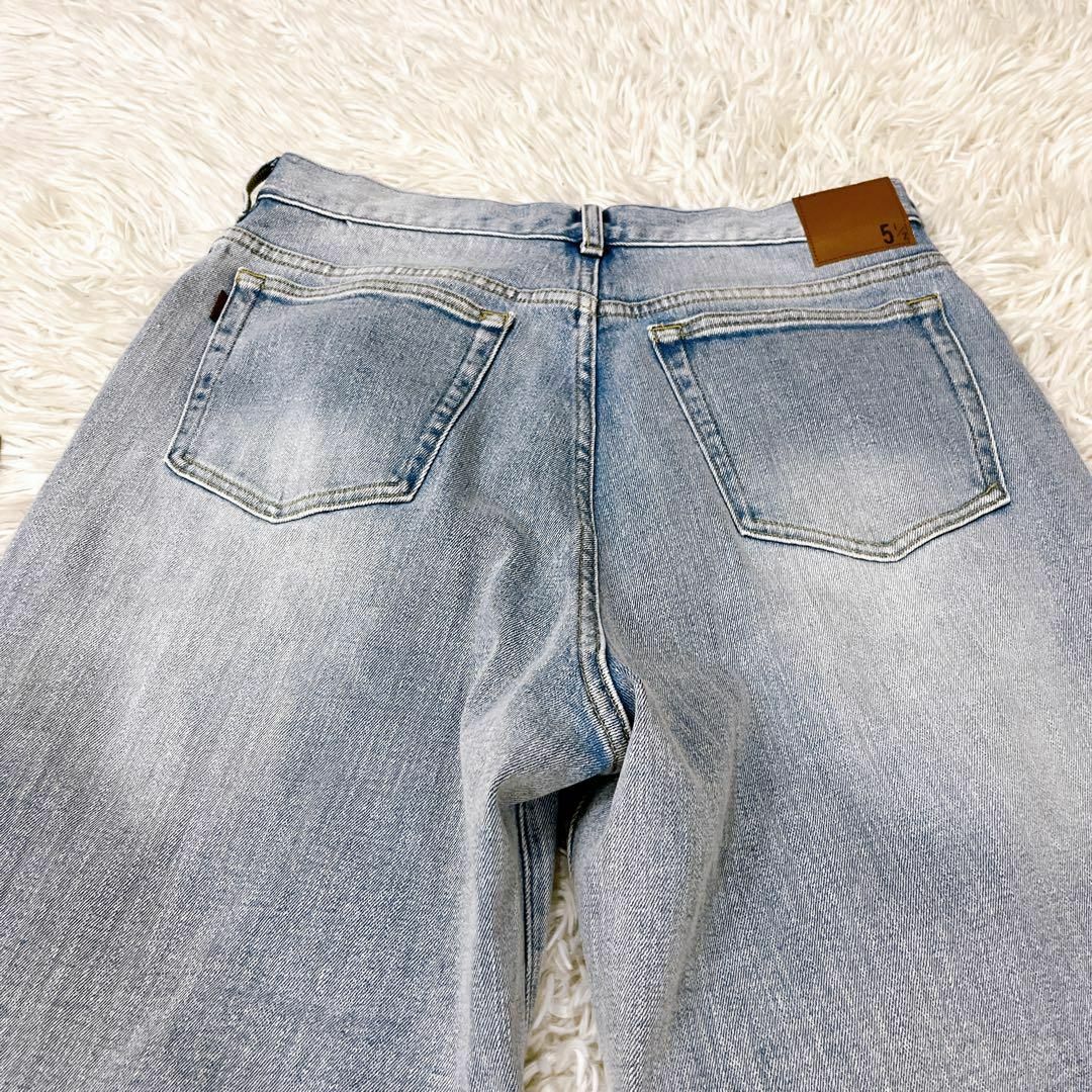 Spick & Span(スピックアンドスパン)の極美品　Spick & Span LOOSE-STRAIGHT DENIM レディースのパンツ(デニム/ジーンズ)の商品写真