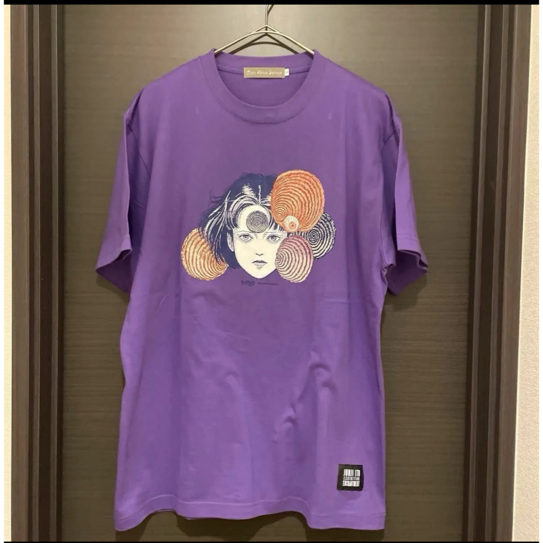 伊藤潤二　伊藤潤二展　Tシャツ　富江　うずまき　 半袖 プリント 黒谷あざみ メンズのトップス(Tシャツ/カットソー(半袖/袖なし))の商品写真