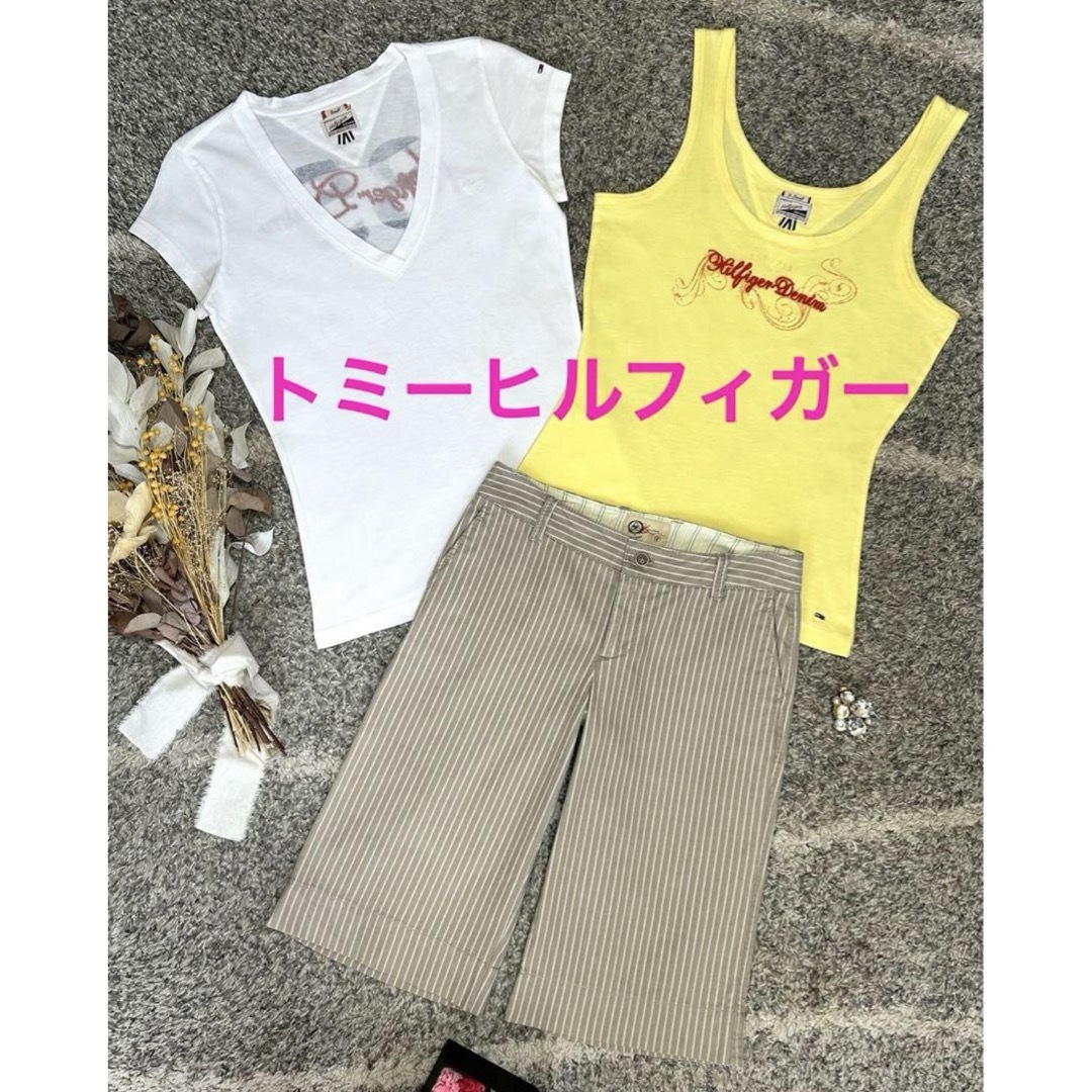 TOMMY HILFIGER(トミーヒルフィガー)のTOMMY HILFIGERトミーヒルフィガー　カジュアル セットアップ（S） レディースのレディース その他(セット/コーデ)の商品写真