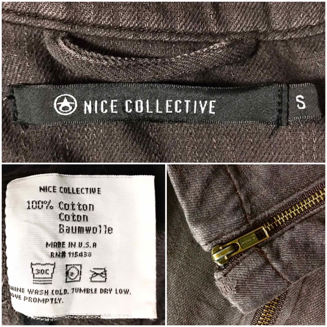 NICE COLLECTIVE(ナイスコレクティブ)のNICE COLLECTIVE 送料込 3万円程 ライダース ロンハーマン 取扱 メンズのジャケット/アウター(ライダースジャケット)の商品写真