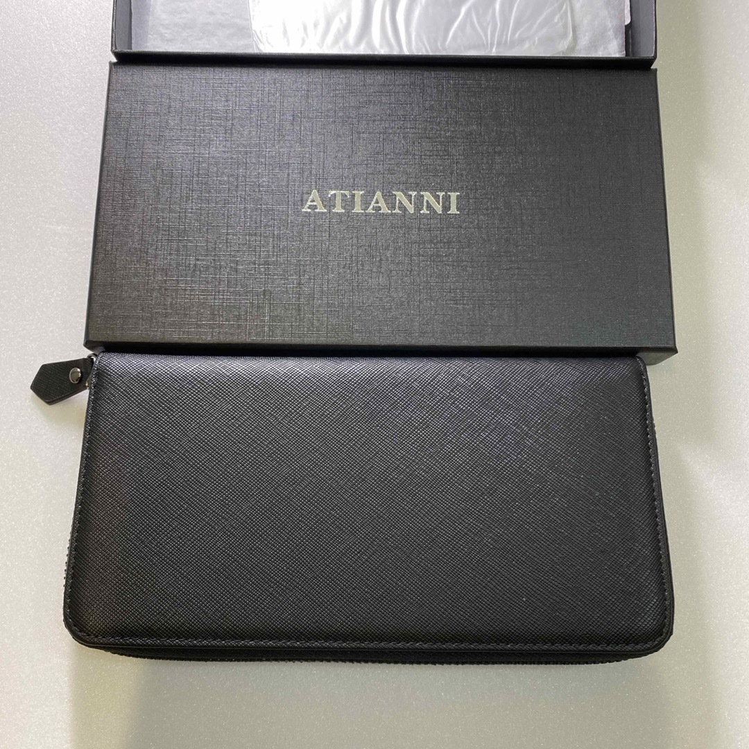 ATIANNI  長財布  新品購入  未使用  縦約20センチ横約11センチ メンズのファッション小物(長財布)の商品写真