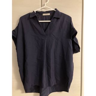 ローリーズファーム(LOWRYS FARM)のローリーズファーム　ネイビー　半袖カットソー(Tシャツ/カットソー(半袖/袖なし))