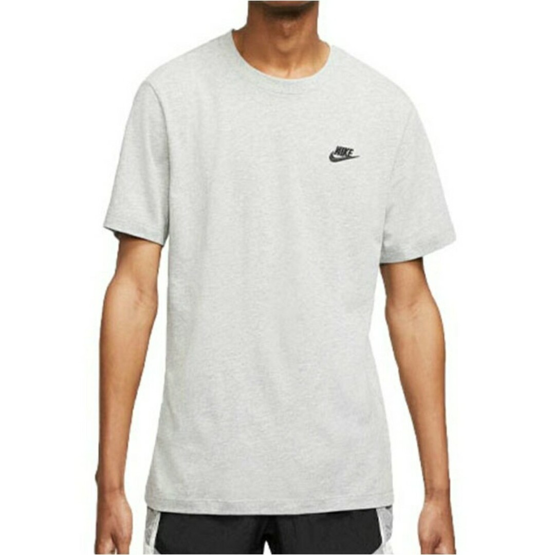 NIKE(ナイキ)のNIKE ナイキ L グレー NSW S/S 半袖Tシャツ トップス メンズのトップス(Tシャツ/カットソー(半袖/袖なし))の商品写真