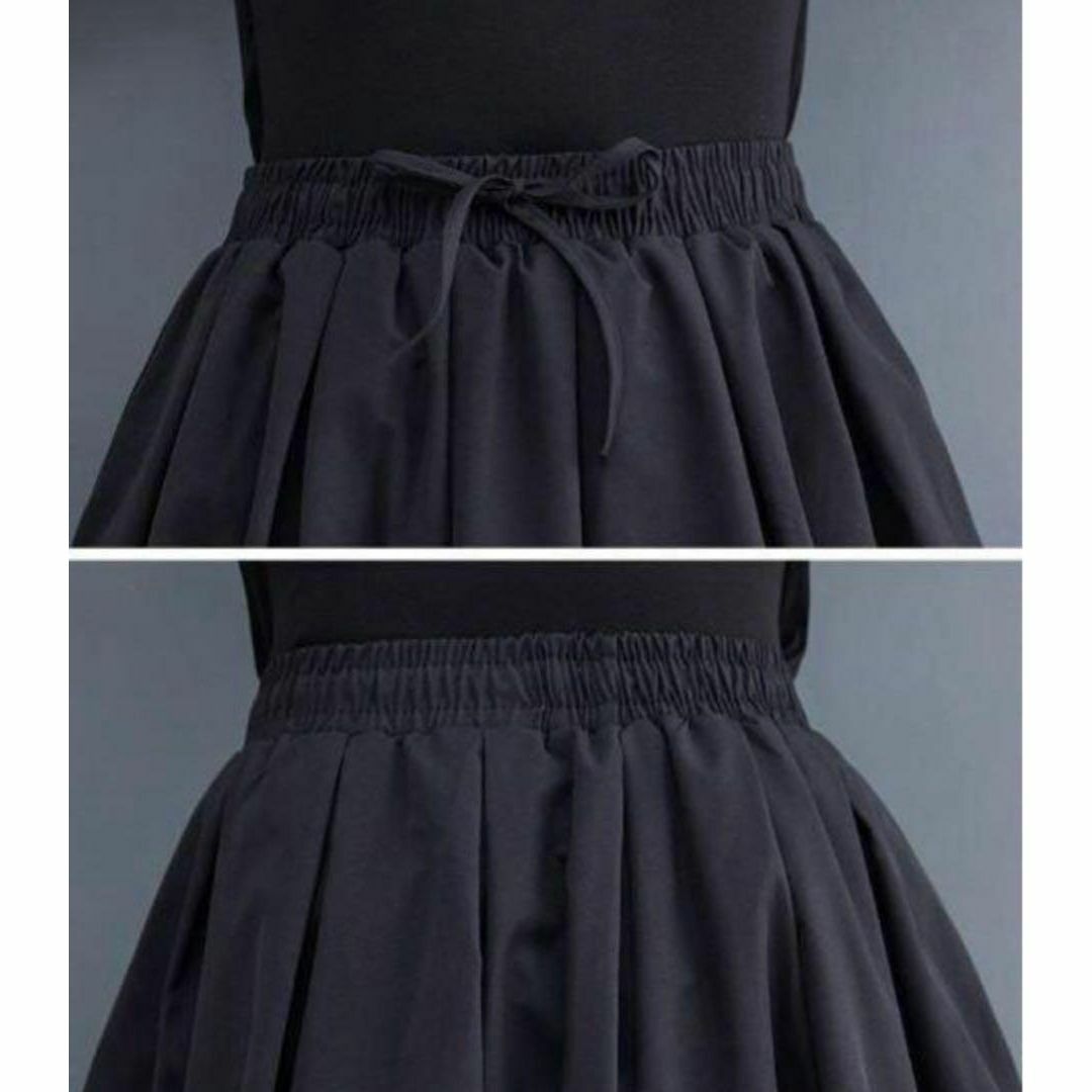バルーンスカート　おしゃれ　かわいい　モード系　　スカート　フレアー レディースのスカート(ロングスカート)の商品写真