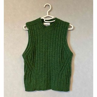 アクネストゥディオズ(Acne Studios)のGANNI Cropped knit vest(ベスト/ジレ)