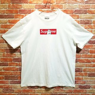 RIPNDIP - 【サイズL】古着　RIPNDIP　Supreme　パロディTシャツ　ボックスロゴ