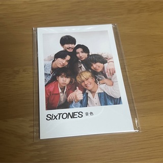 SixTONES - SixTONES 音色 ポラロイド風カード トレカ