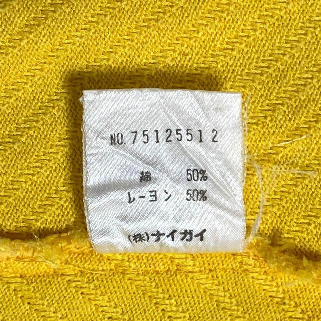 st925 CB COLLECTION/ニットカットソー/トップス/やまぶき色 レディースのトップス(カットソー(半袖/袖なし))の商品写真