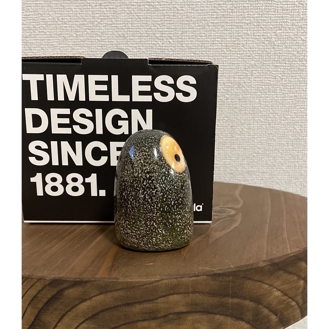 iittala(イッタラ)のイッタラ バード フクロウ ⭐︎廃盤カラー⭐︎ Little Barn Owl インテリア/住まい/日用品のインテリア小物(置物)の商品写真