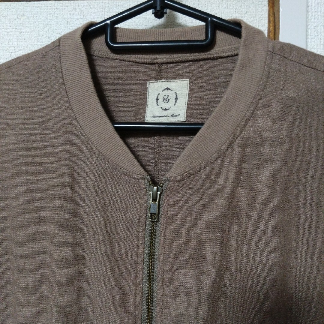 SM2(サマンサモスモス)のサマンサモスモス、綿麻混春夏ジャケット、F レディースのジャケット/アウター(ノーカラージャケット)の商品写真