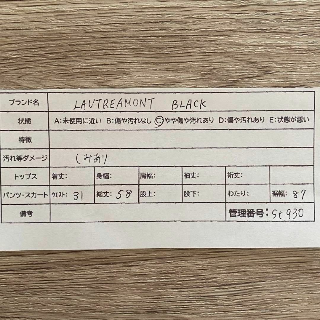 st930 LAUTREAMONT BLACK/艶感スカート/ライトグリーン レディースのスカート(ひざ丈スカート)の商品写真