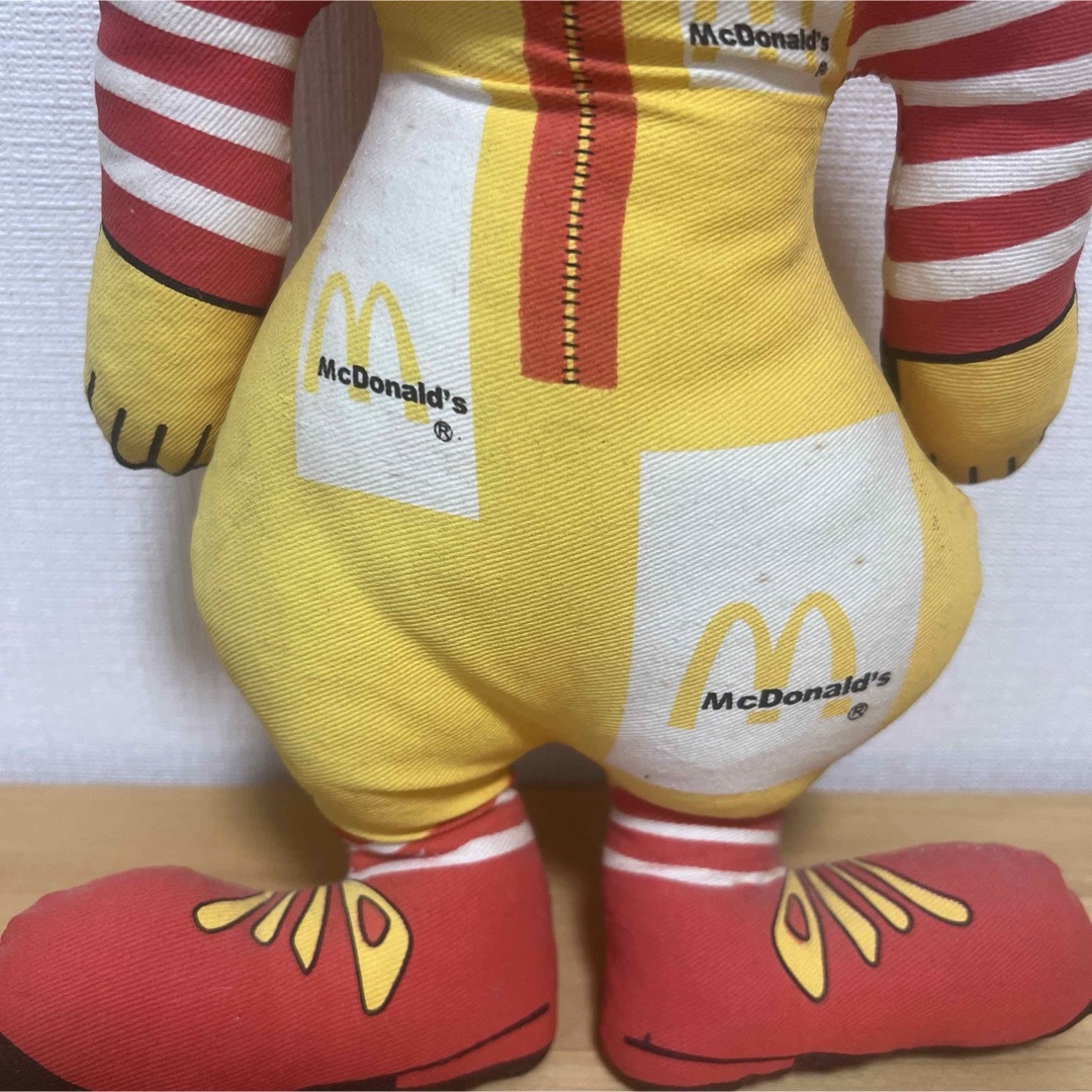 マクドナルド(マクドナルド)の☆1980S ロナルド・マクドナルド　人形　ピロードール エンタメ/ホビーのおもちゃ/ぬいぐるみ(ぬいぐるみ)の商品写真