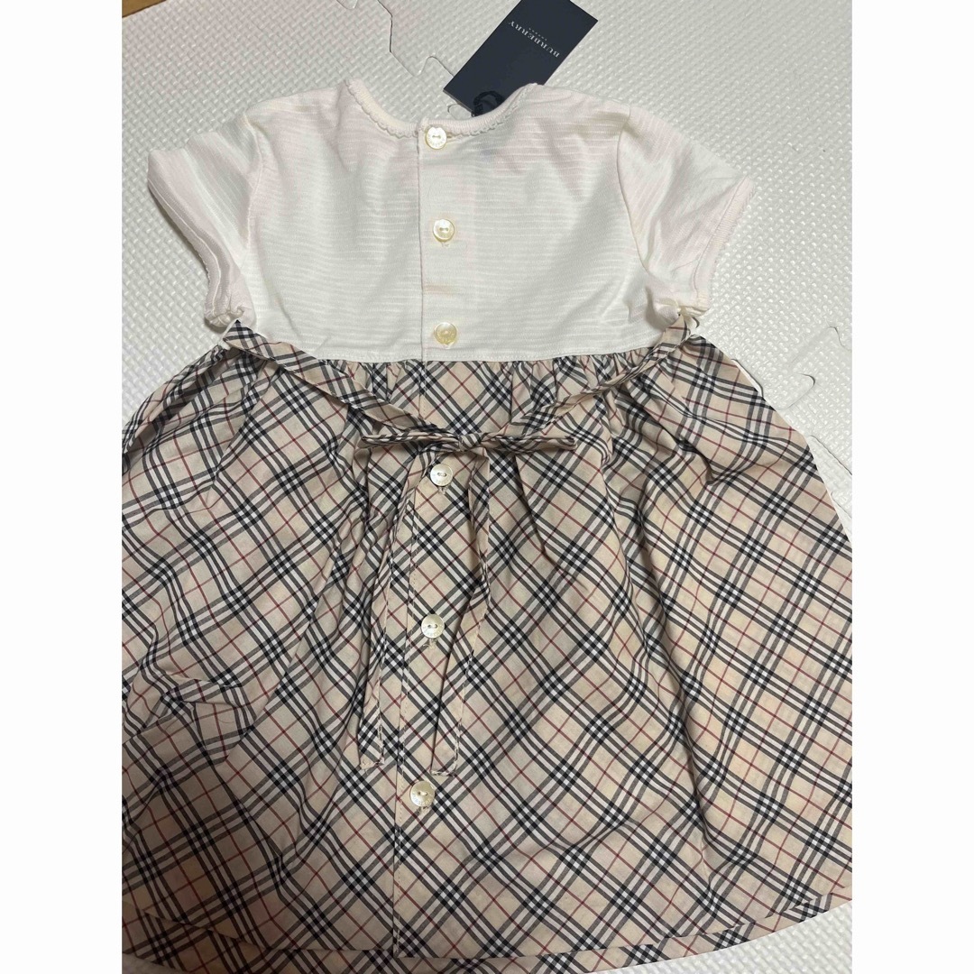 BURBERRY(バーバリー)のバーバリー　半袖ワンピース　90 キッズ/ベビー/マタニティのキッズ服女の子用(90cm~)(ワンピース)の商品写真